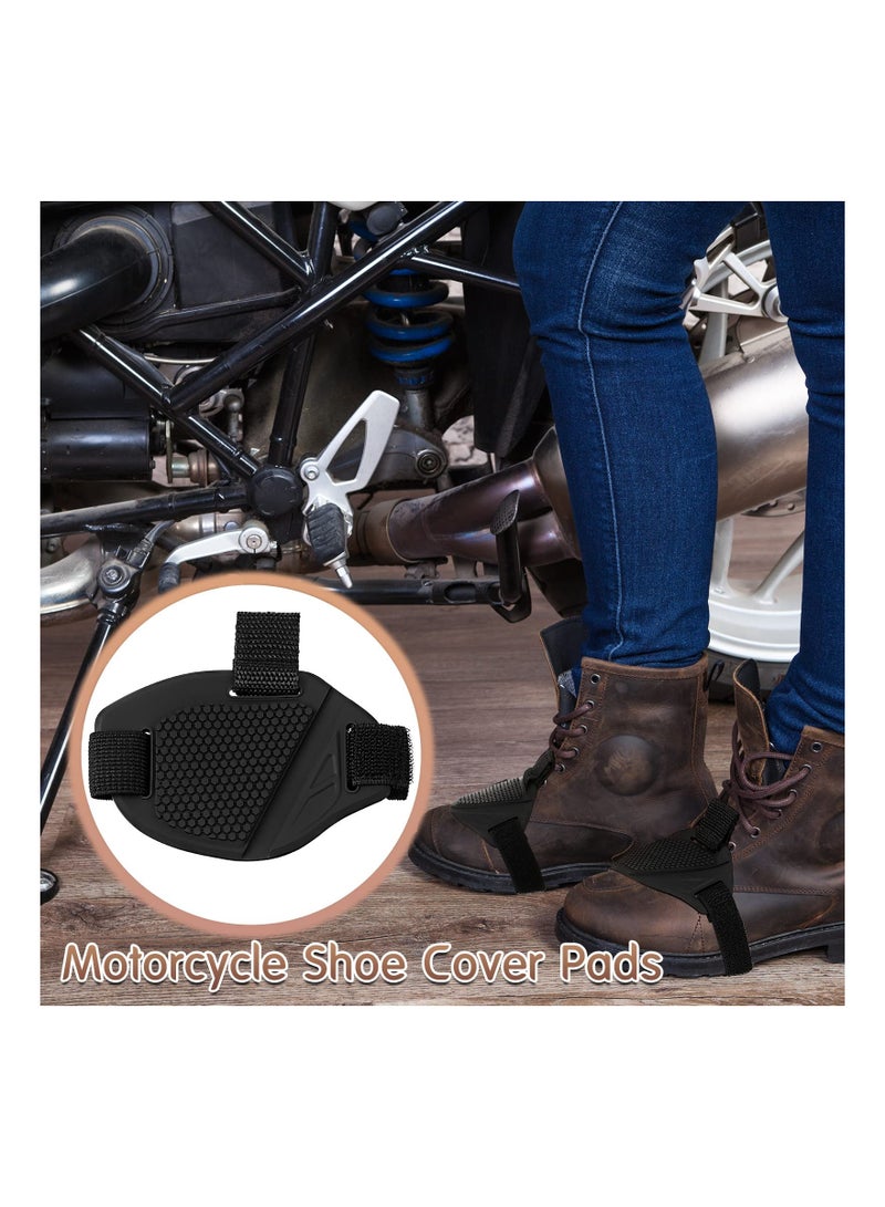 كابتن تيك Motorcycle Gear Shift Pads, Rubber Shoe Cover Accessories for Clutch Protection, 4-Piece Set for Men and Women, Essential Gear Shifter Protection. - Image 5
