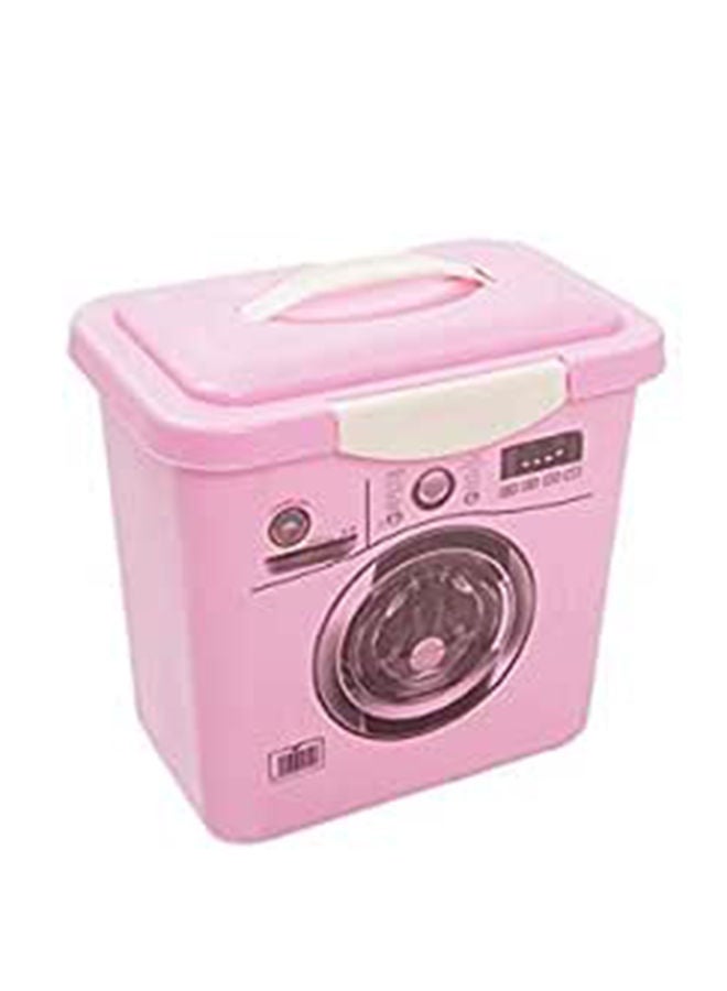 Sun Plast Plastic Washing Powder Storage Box - Pink 