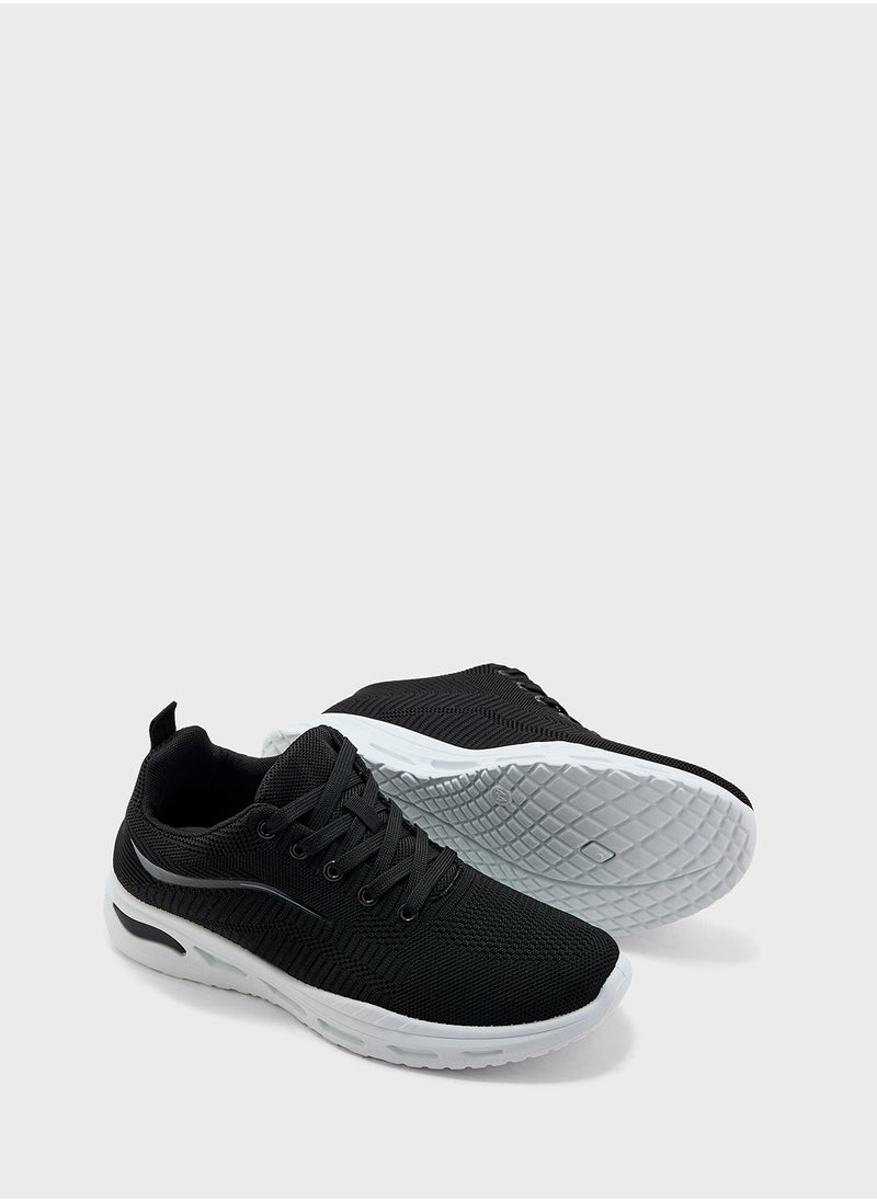 Seventy Five - Casual Knitted Sneakers - Image 1