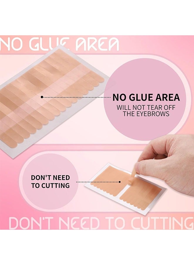 Generic 160 Pcs Eyelash Extension Tape Lash Tape for Eyelash Extensions Eyelash Tape for Extensions Sensitive Under Eye tape Breathable Micropore Medical Tape for Individual Eyelash Extension Supplies  - Image 4