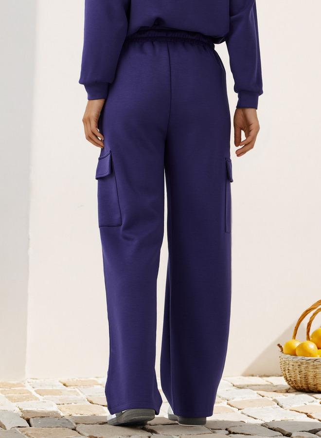 اس بي كاركترز بنطلون رياضي كارغو بطبعة جامعة ييل مع رباط إغلاق - Image 3