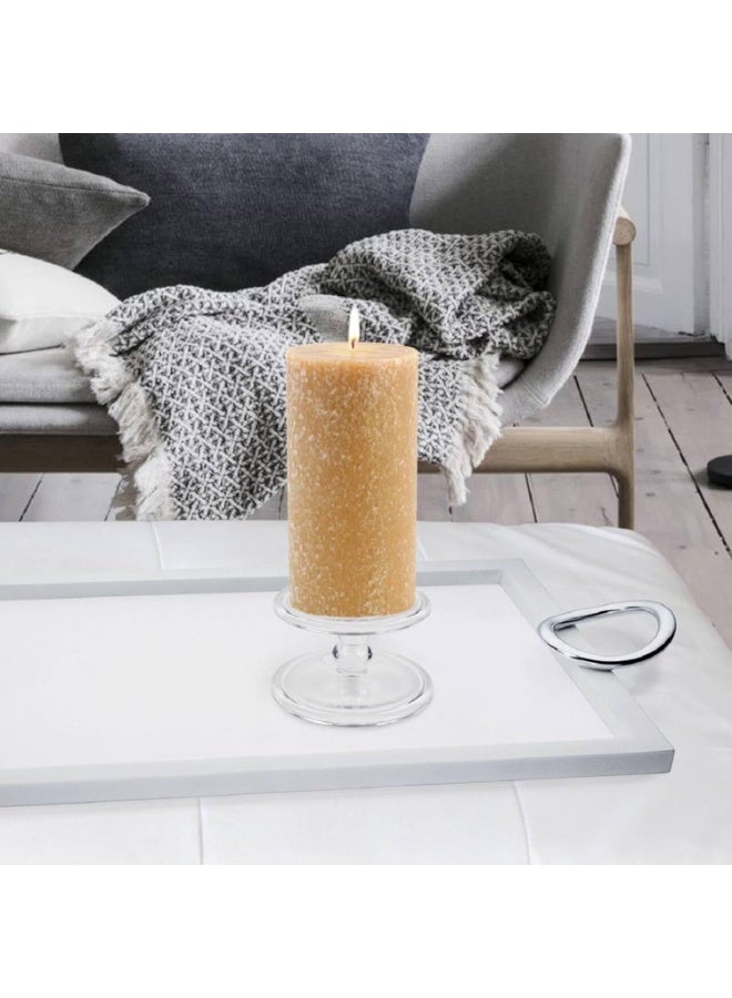 Root Candles Unscented Candles Premium Beeswax Blend Pillar Candle, 3 x 6-Inch, Beeswax - Image 3