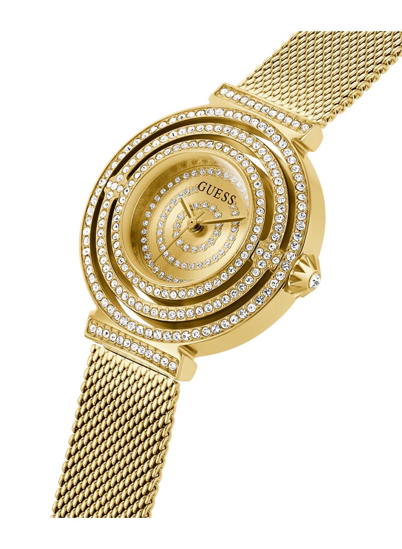 GUESS Dream Women's Champagne Stainless Steel Watch GW0550L2 - 32mm - Gold - Image 2