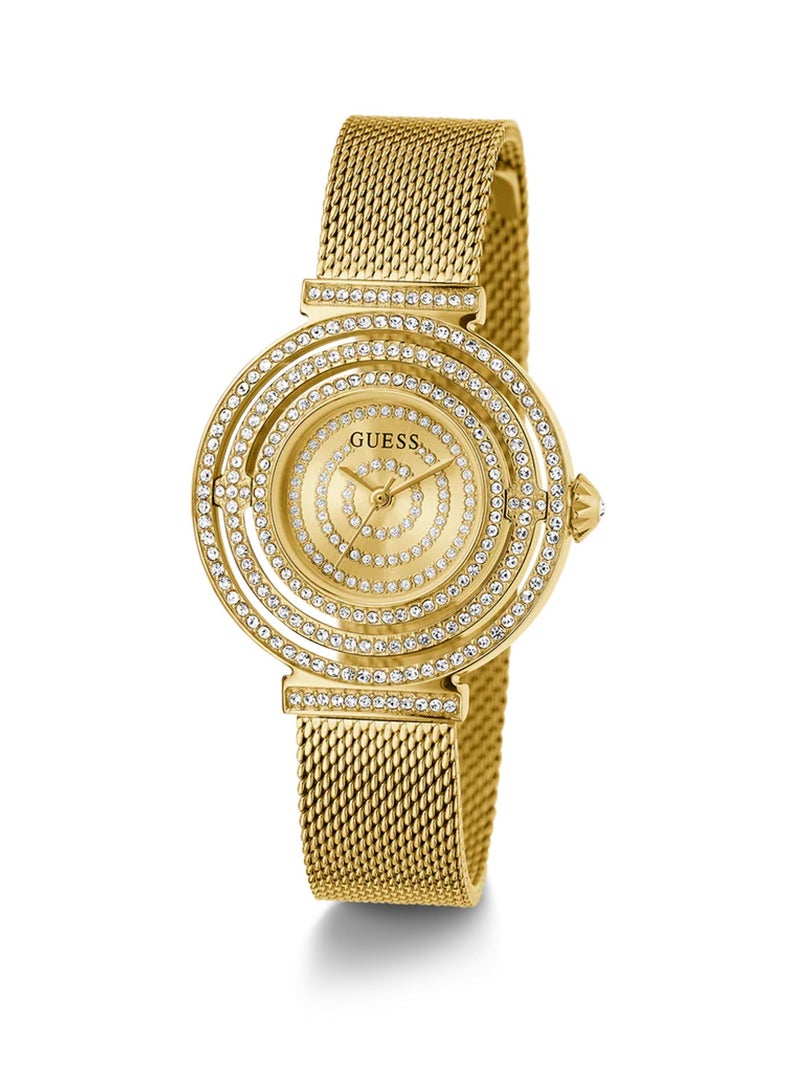 GUESS Dream Women's Champagne Stainless Steel Watch GW0550L2 - 32mm - Gold - Image 5
