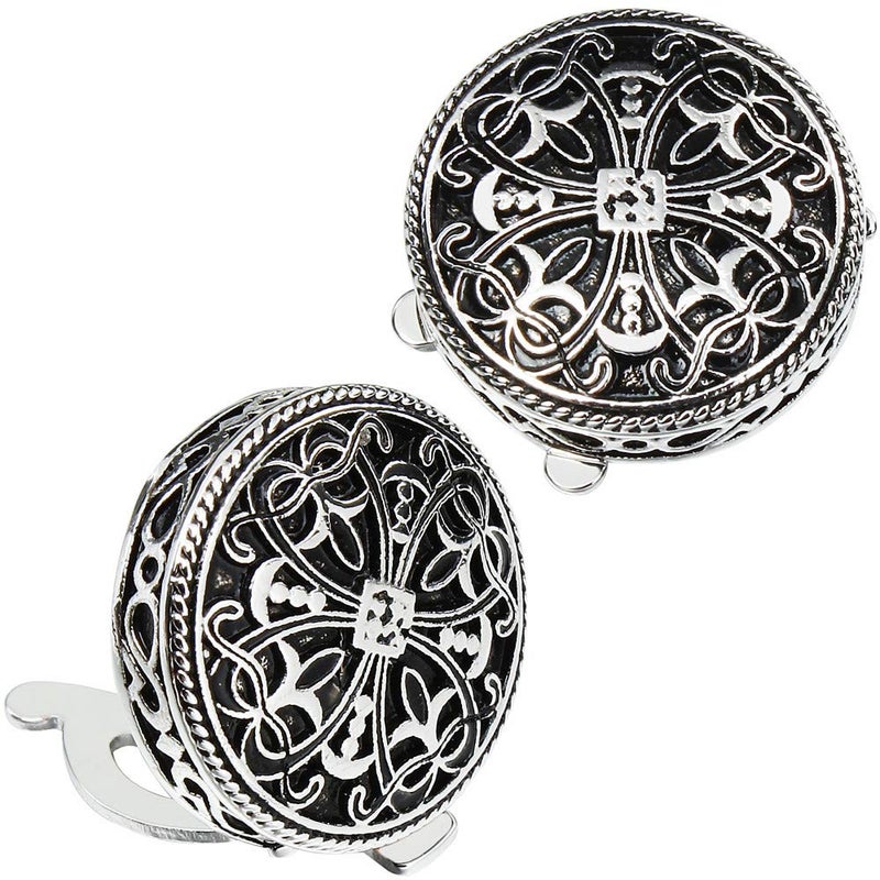 AMITER Button Covers for Men Vintage Cufflinks for Menâ€™s Shirtâ€“Best Cufflinks Gifts for Wedding Party Business