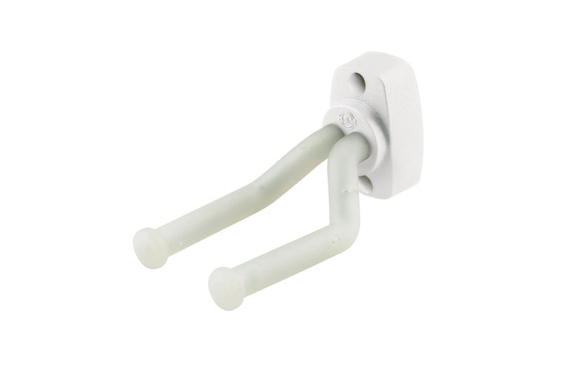 KM K&M Guitar Wall Mount-White with Translucent Support Elements (16280.014.00) - Image 3