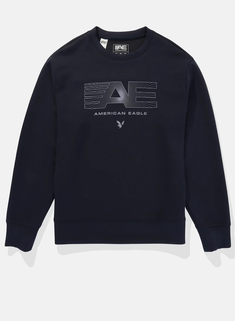 امريكان ايجل Zip Through Cotton Bomber Jacket