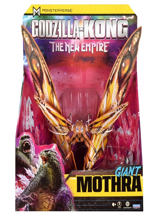 Monsterverse مجسم موثرا الشهير من فيلم Godzilla x Kong: The New Empire، بطول 28 سم (11 بوصة)، إصدار محدود مستوحى من مناظر الأرض الجوفاء، مناسب للأطفال من عمر 4 سنوات فما فوق. - Image 1