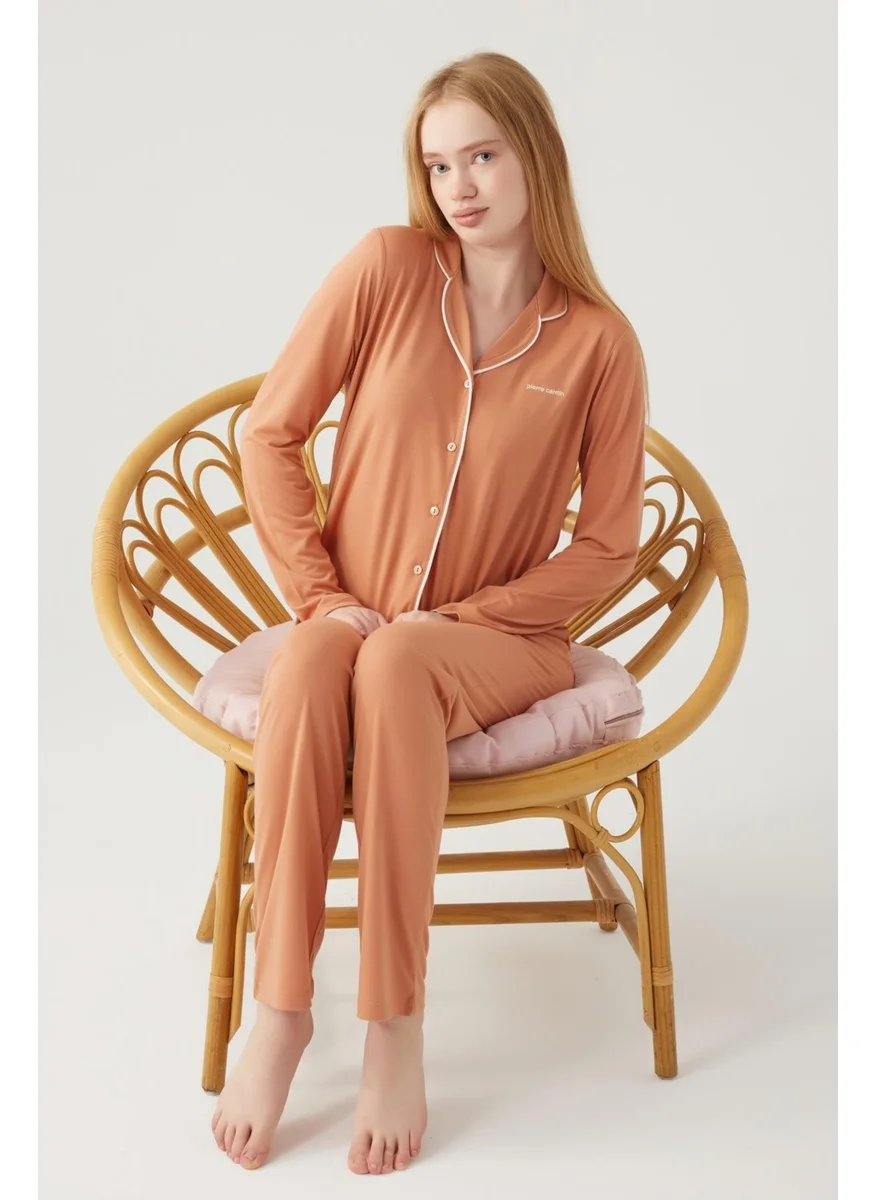 pierre cardin Women's Pajama Set, Buttoned Pajama Set, Boxed Delivery,