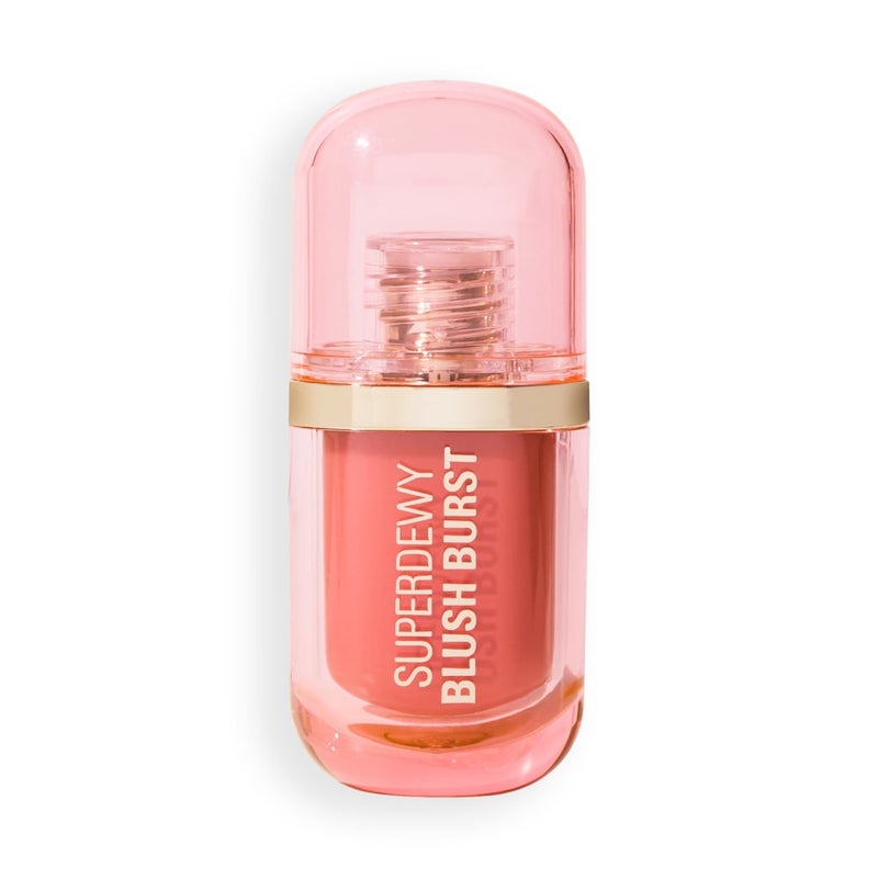 Revolution Superdewy Liquid Blush Burst – Peach Spritz - Image 2