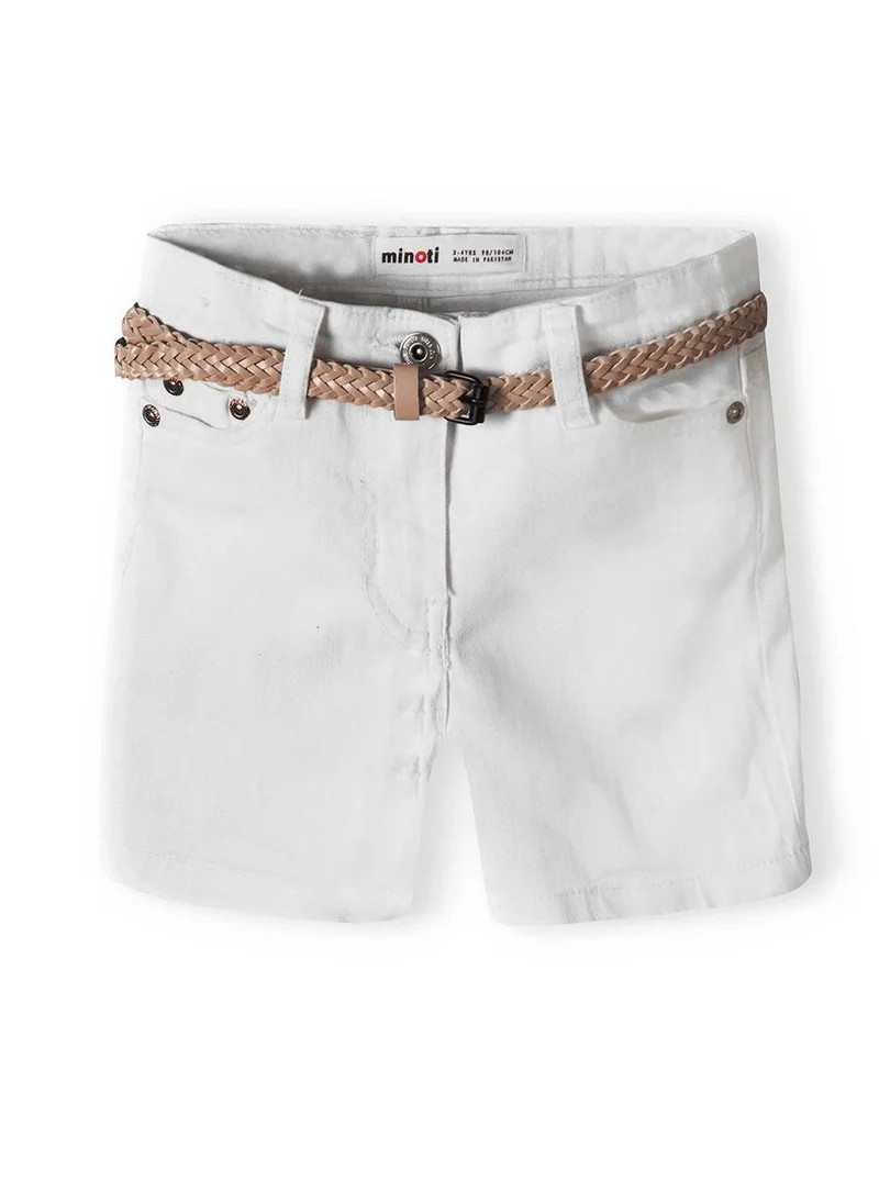 مينوتي Teen Girls Belted Short