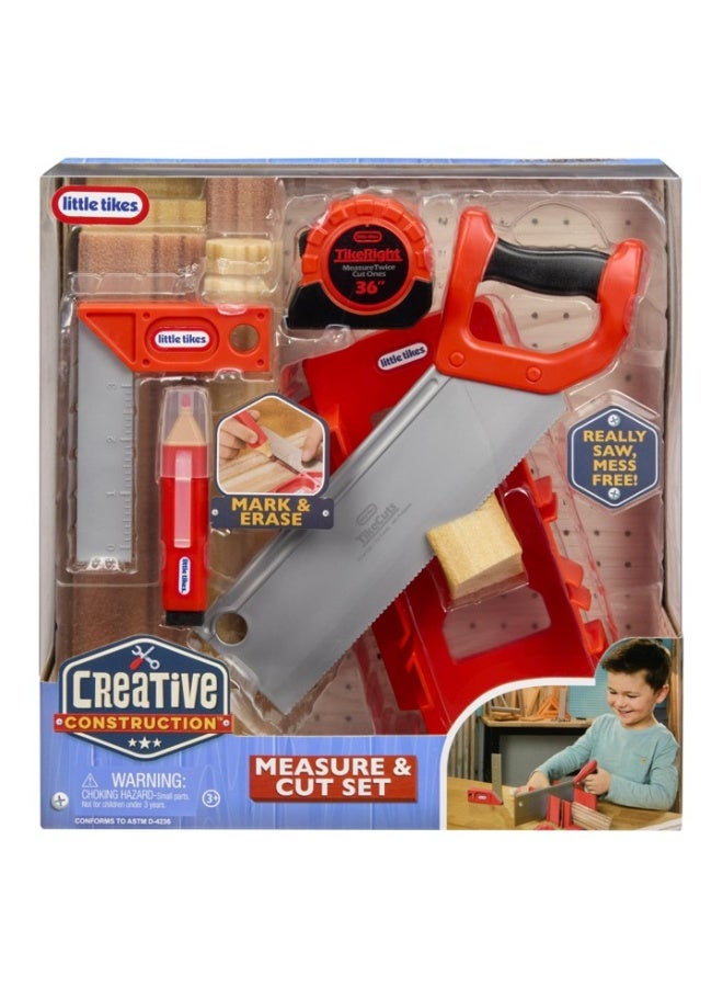 Little Tikes Creative Construction Measure & Cut Set - Image 2