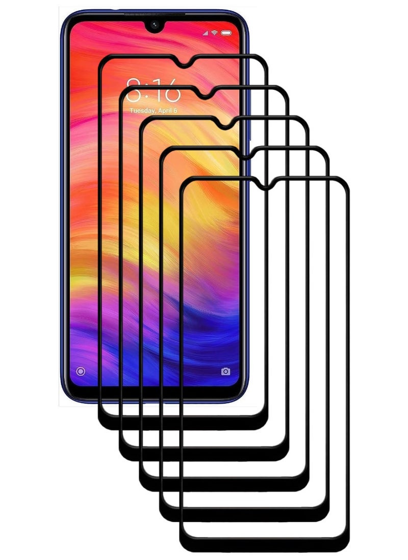 ACLIX 5 Pieces Antistatic ESD Dustproof Premium Quality High Definition Tempered Glass Screen Protector Designed For Xiaomi Redmi Note 7 - Image 1