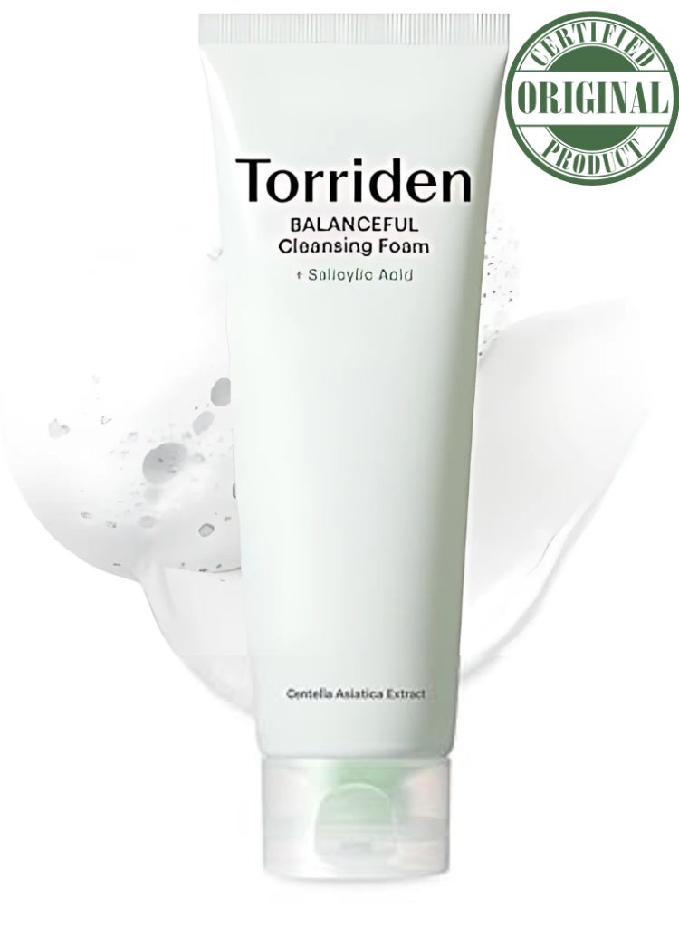 Torriden Balanceful Cleansing Foam for Excess Sebum Control & Pore Purifying - Image 1