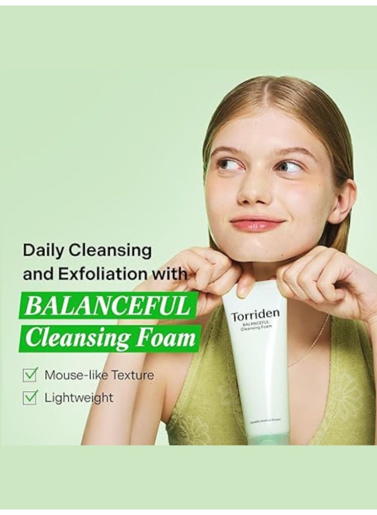 Torriden Balanceful Cleansing Foam for Excess Sebum Control & Pore Purifying - Image 4