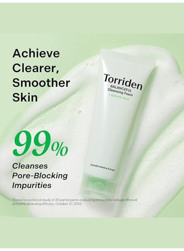 Torriden Balanceful Cleansing Foam for Excess Sebum Control & Pore Purifying - Image 5