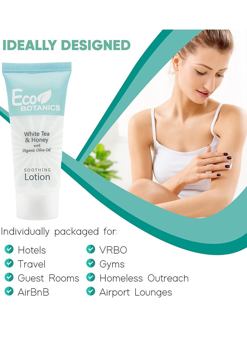 Bulk Set Transparent Travel-Size Hotel Flip Cap  Lotion