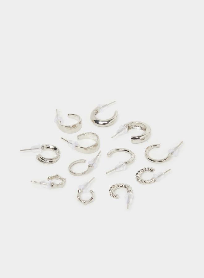 ستايلي ستايل مجموعة أقراط متنوعة من  قطعة - Image 3