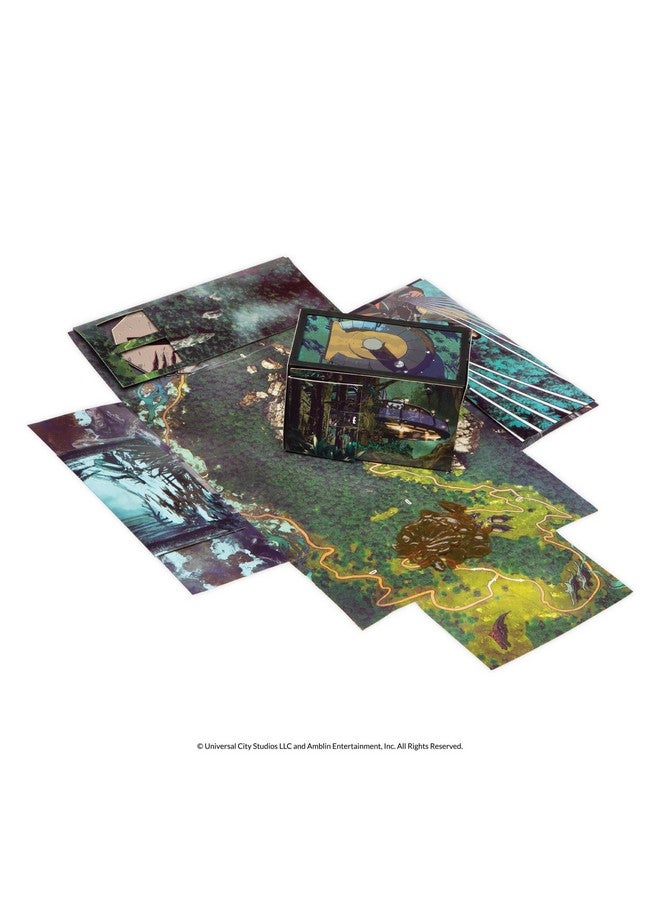 PlayMonster AdventureX Jurassic World Dinosaur-Themed Escape Room Single Use Board Game, Box is Part of The Game, for Kids Ages 8 and Up - Image 5