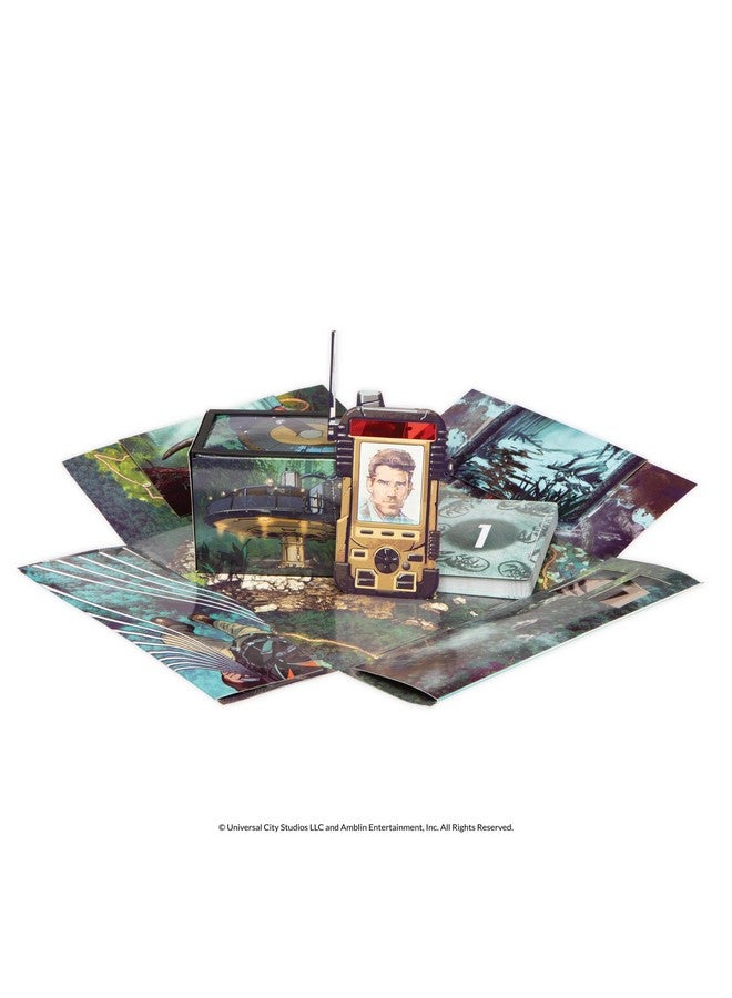 PlayMonster AdventureX Jurassic World Dinosaur-Themed Escape Room Single Use Board Game, Box is Part of The Game, for Kids Ages 8 and Up - Image 4