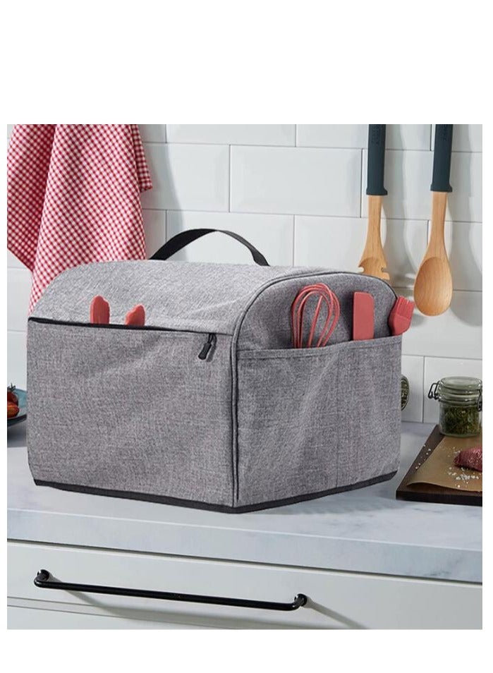 Camping Travel Cooking Utensils Organizer,36*34*25cm Large Capacity Portable Picnic Storage Bag for Plate Dishe Bowl Pot, Waterproof Pouch Bag Camping Tableware Organizer for Outdoor Camping BBQ Traveling  - Image 4