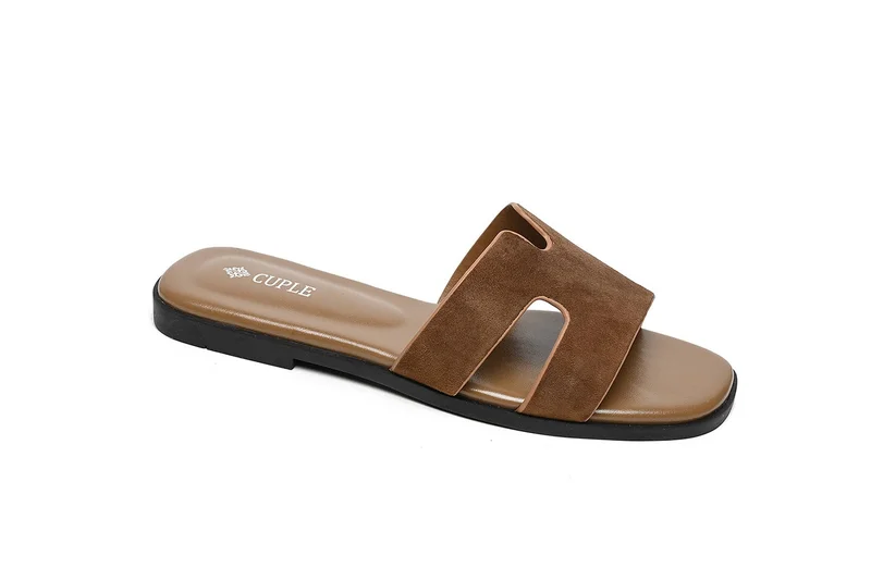 Cuple Ladies Slip-on Sandals