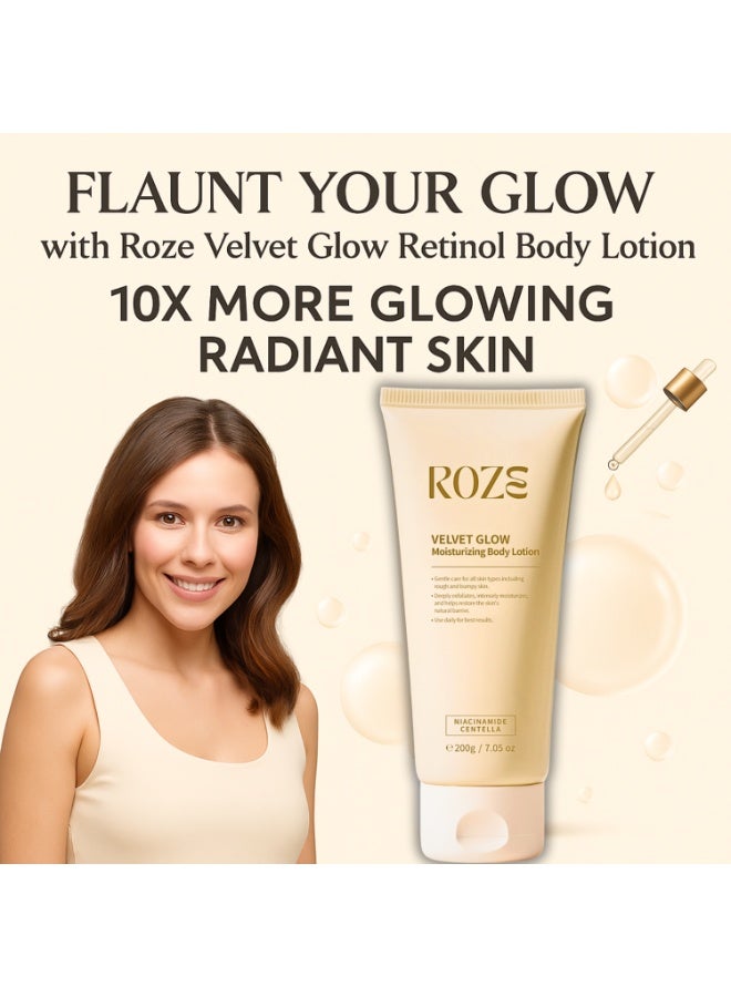 Roze Velvet Glow Retinol Body Lotion | SPF 50 | All Skin types - Image 4
