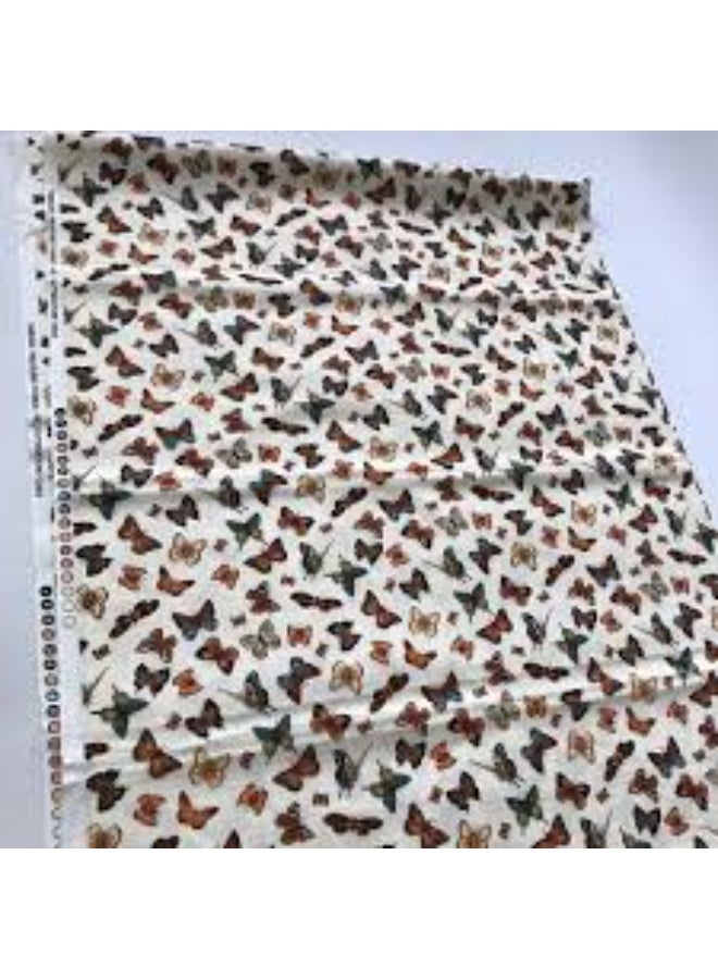 Butterfly Print Baby Blanket, 92% Bamboo Blend, Stretchy Fabric - Image 5
