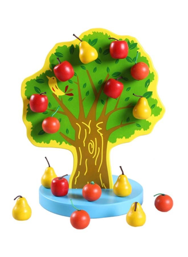 Diy Wooden Apple Tree Toy 10x10x10cm - Image 3
