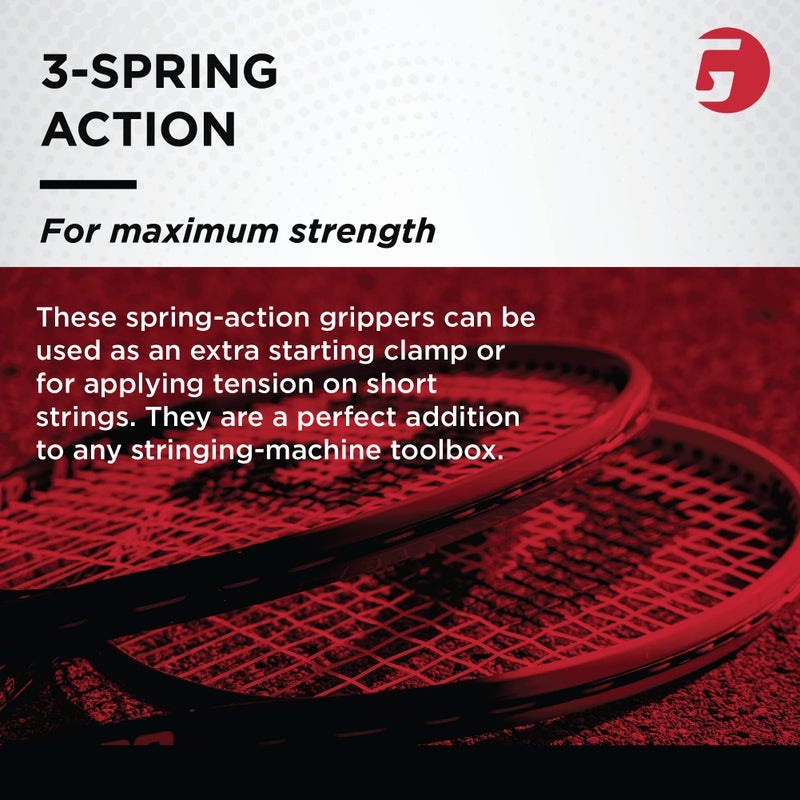 Gamma Sports Starting Clamp, Red/Silver - Image 5