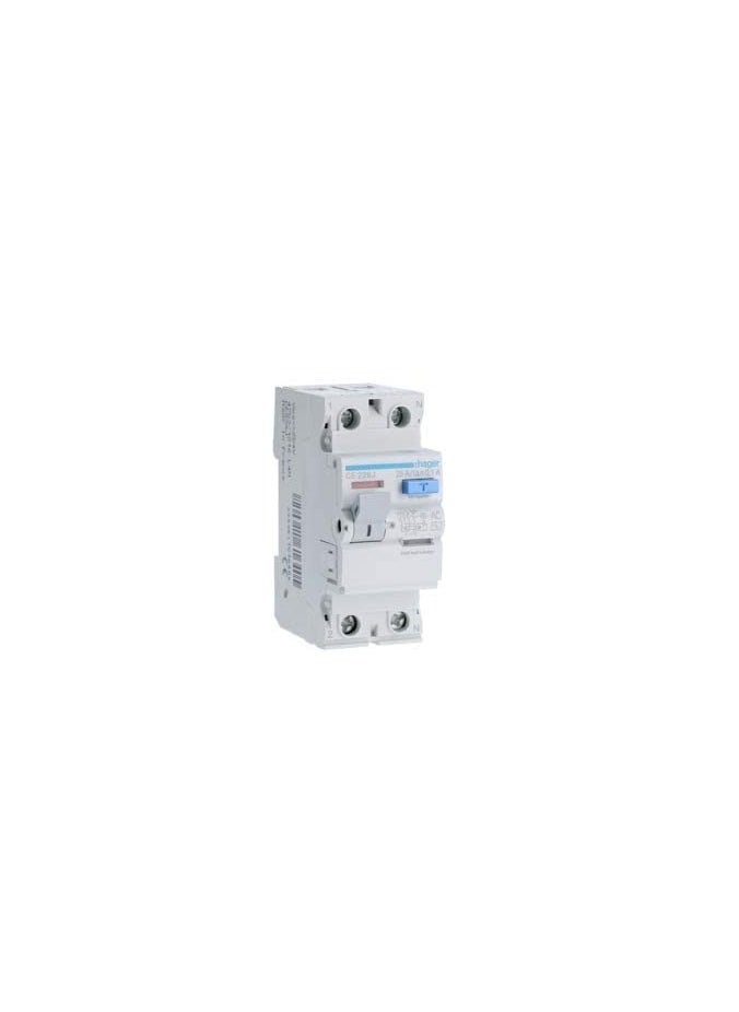 Hager HAGER Earth Leakage Circuit Breaker ELCB 25A 2P 100MA RCCB CEC226J *ONEKONEKT*  - Image 2