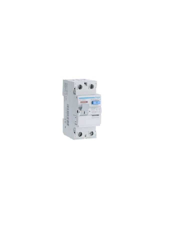 Hager HAGER Earth Leakage Circuit Breaker ELCB 25A 2P 100MA RCCB CEC226J *ONEKONEKT*  - Image 3