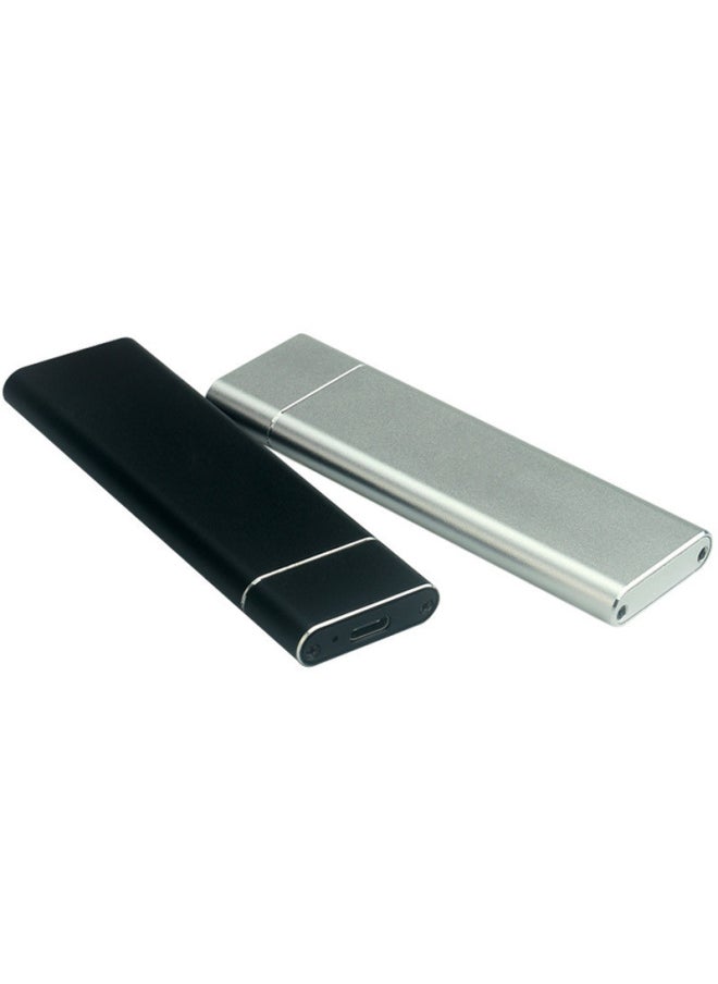 ماركة غير محددة صندوق محرك أقراص صلبة SSD 3.1type-C إلى M2NGFF ذو الحالة الصلبة، صندوق محرك أقراص صلبة معدني من النوع c، منفذ المصنع - اللون: أسود  - Image 4