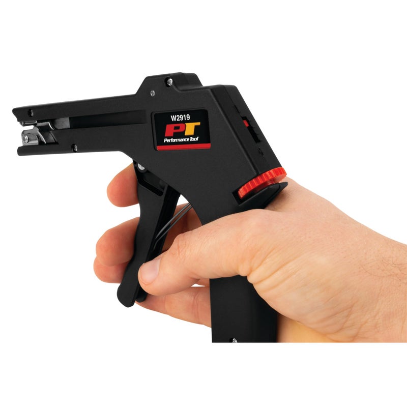 Performance Tool W2919 Adjustable Cable Tie Gun , Black - Image 2