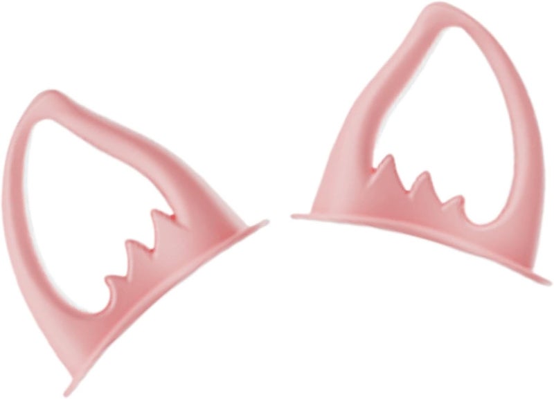 Motorcycle Ear Hat - Cat Ears Hats, Cat Ears Helmet, 1 Pair of Cat Ear Helmet Stickers, Motorcycle Hat, Cat Ear Decorations - Image 1