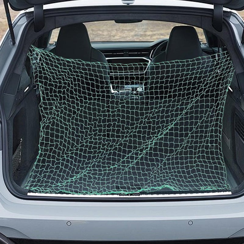 Ciieeo Heavy Duty Truck Cargo Net for Pickup Truck Bed and Trailer 2.5x3.5m Stretchable Elastic Mesh with 15 Hooks Secure Load Safety Net for SUV Organizers - Image 4