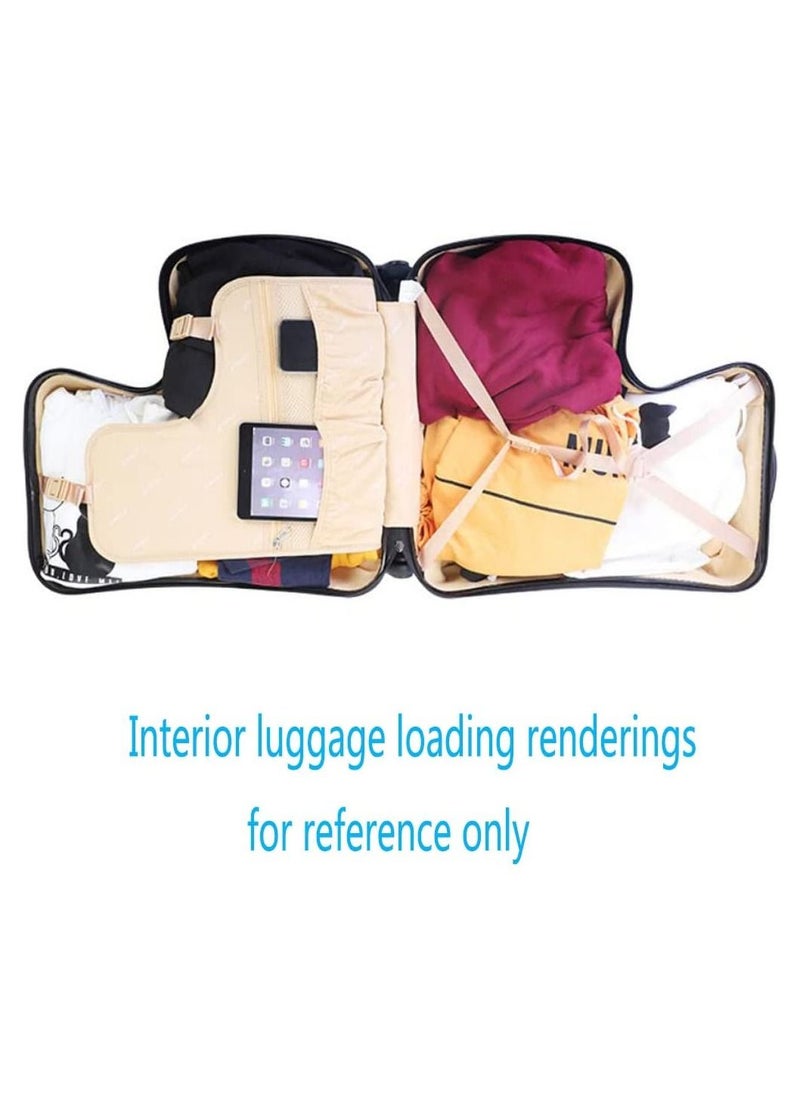 Cool Baby COOLBABY travel in style with our fun and durable kids' luggage - perfect for your little explorer (Yellow Duck, 20 inches).  - Image 4