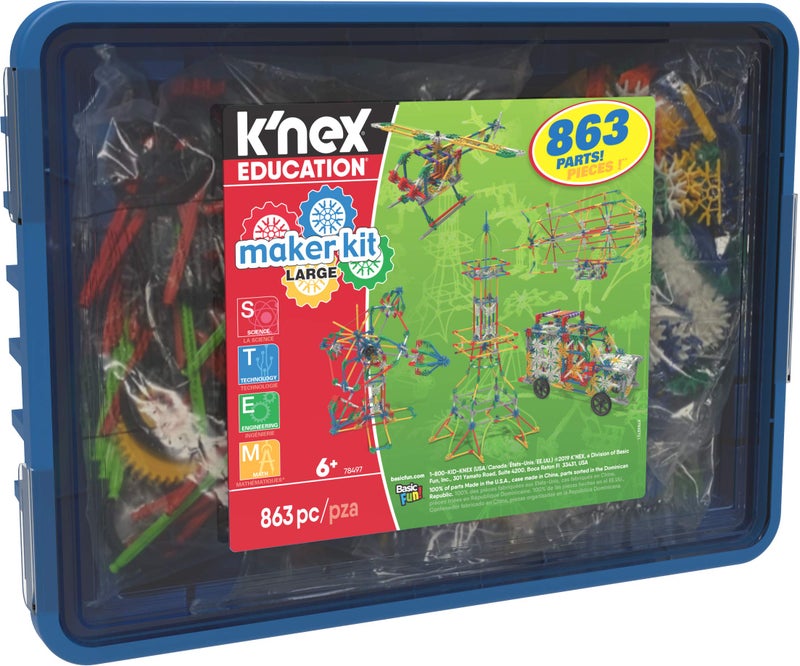 Basic Fun K'NEX Education Large Maker's Kit - Image 1