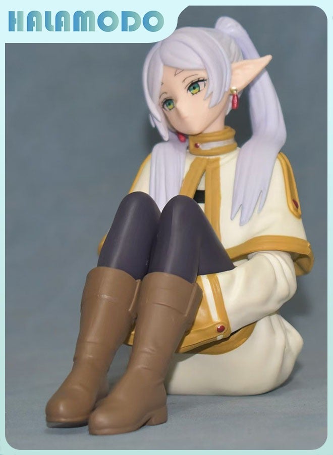 هالامودو الجني الساحر فريرين يجلس الأنيق مع شخصيات الرسوم المتحركة ، 11 سم سطح المكتب الديكور هدية - Image 2