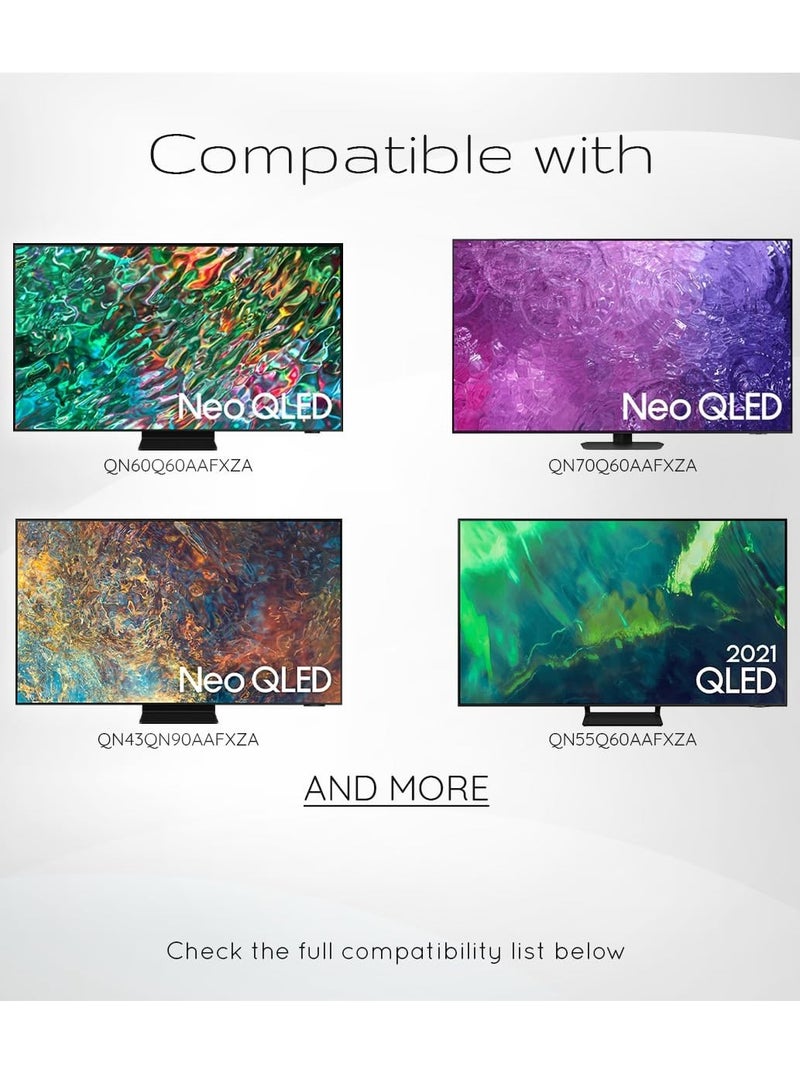 ELTRAZONE Replacement Remote Control 2021 Model BN59-01357F for Samsung Smart TVs Compatible with Neo QLED, The Frame and Crystal UHD Series with battery - Image 3