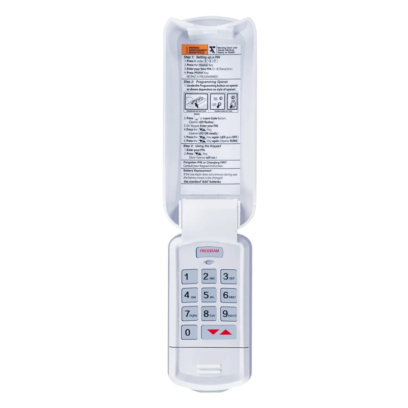 ASONPAO 1 لـ Gk-R Wireless Intellicode Genie فتحت باب المرآب لوحة المفاتيح البحث التلقائي 315/390MHZ ضمان 3 سنوات - Image 1