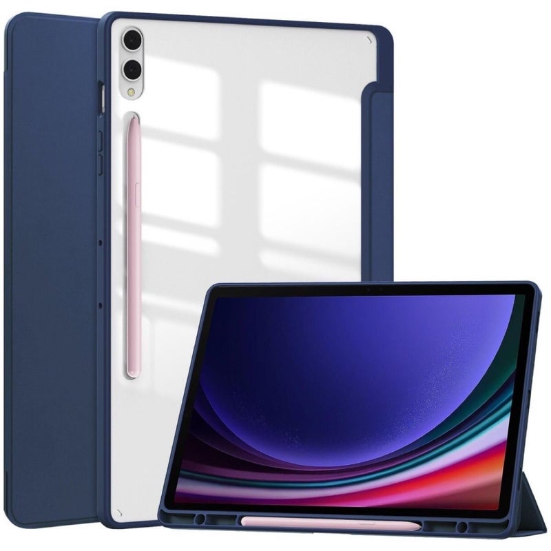 For Samsung Tabs9 Protective Case Tabs10Plus Protective Case Transparent Acrylic Flat Protective Case - Image 5
