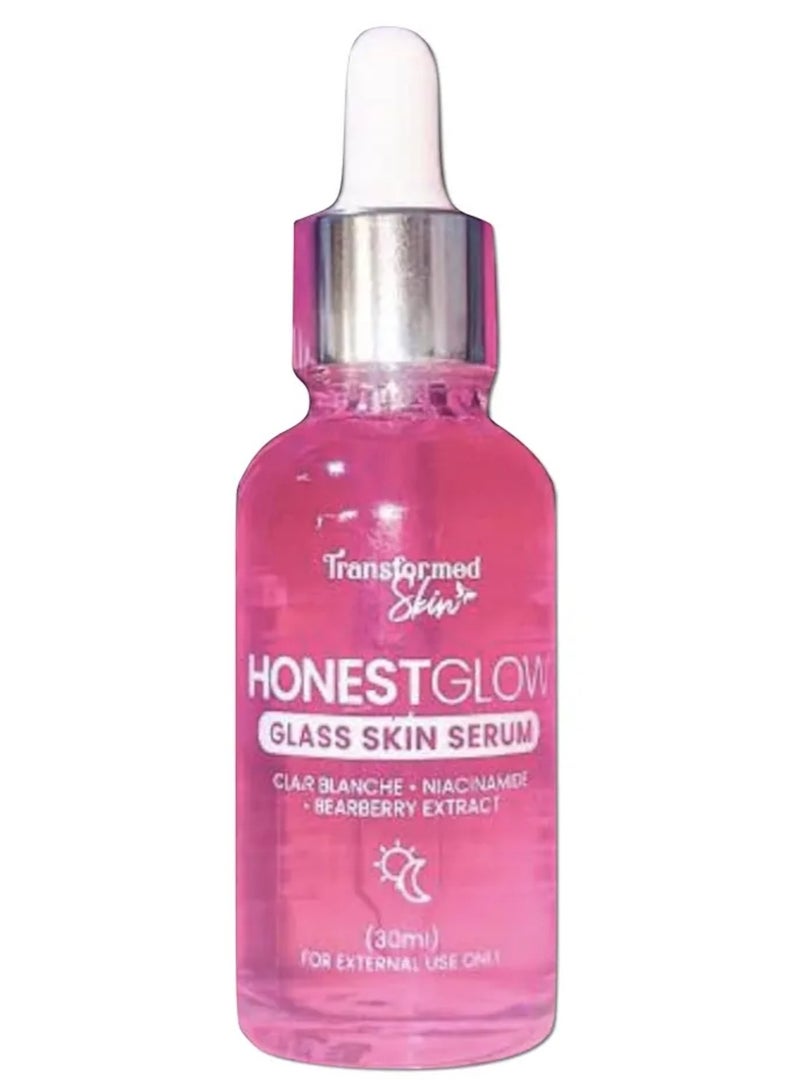 Transformed Skin Facial Rejuvenation Kit (Honest Glow Glass Skin Serum 30ml and Honest Glow Face & Body Soap) 80g - Image 2