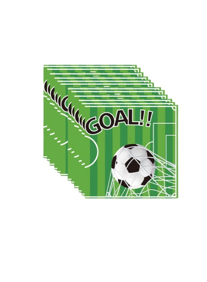 Fifa 2026 Football/ Soccer Party Paper Napkins -20 Pcs - Image 1