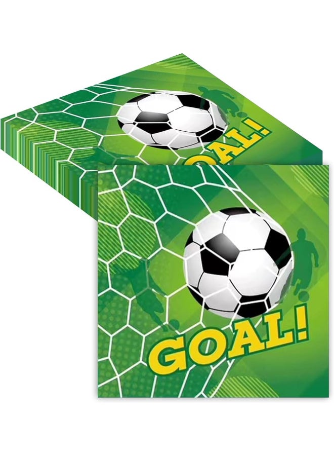 Fifa 2026 Football/ Soccer Party Paper Napkins -20 Pcs - Image 2