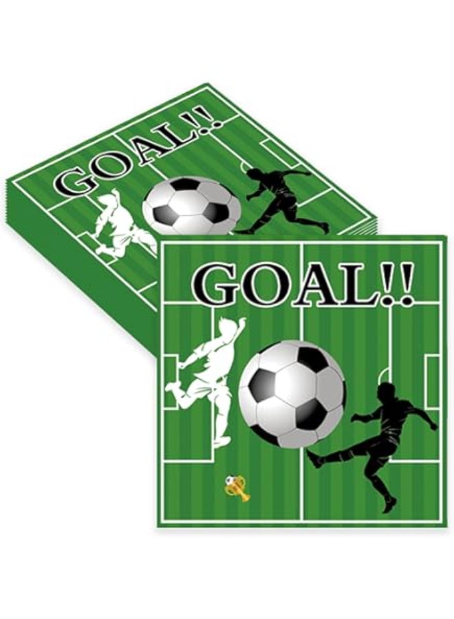 Fifa 2026 Football/ Soccer Party Paper Napkins -20 Pcs - Image 3