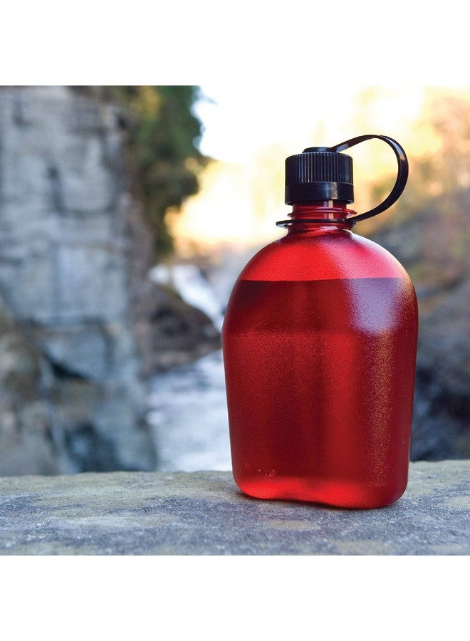Nalgene Oasis Water Bottle Red 32 Oz Tritan Copolyester For Camping - Image 3
