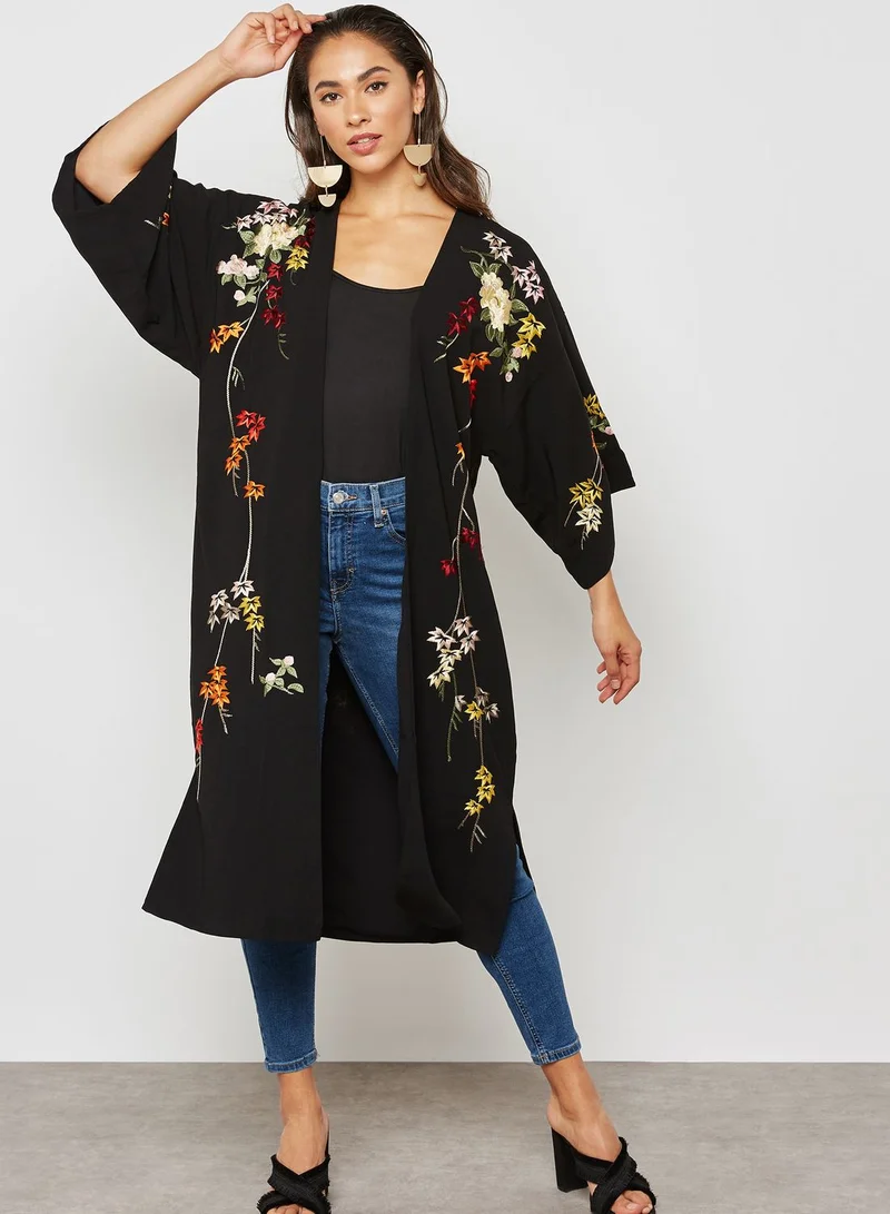 TOPSHOP Embroidered Kimono