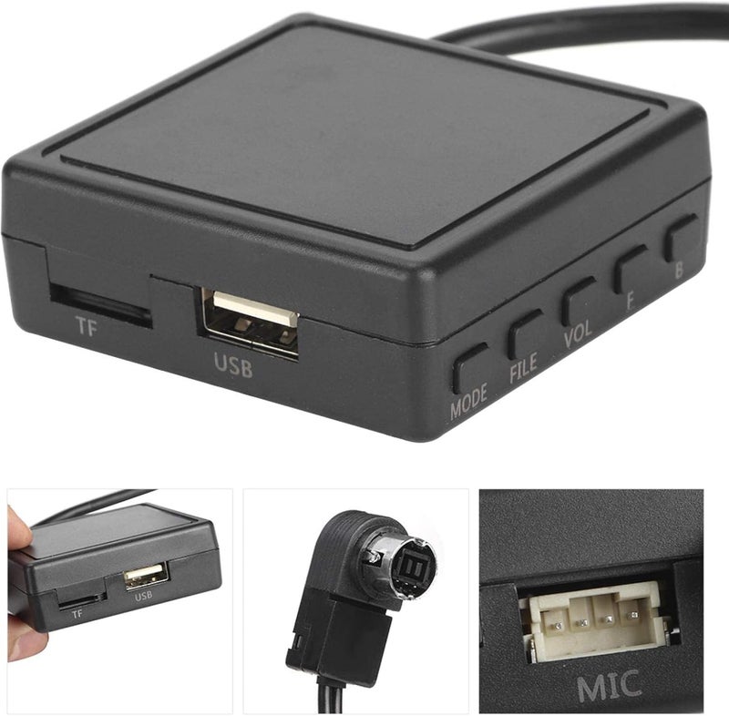 woobles Car Bluetooth Module,Car AUX Adapter USB 3.5mm Plug Music Receiver Cable Fit for JVC Alpine CD KS‑U58 PD100 U57 U29（19） - Image 5