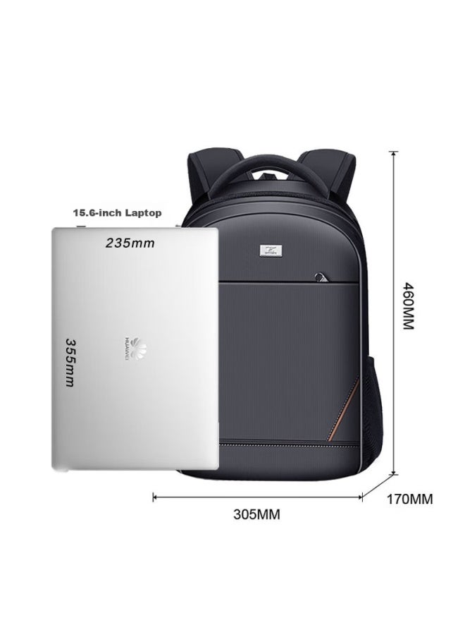 Septwolves Backpack For Men, Laptop Bag 15.6 Inch, Business Commute Travel Water-resistant Portable Student Schoolbag - Image 4